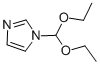 structure of CAS# 61278-81-7, 1-(Diethoxymethyl)Imidazole;1-(1-Ethoxy-2-Methoxy-Ethyl)Imidazole;N-Formylimidazole Diethyl Acetal