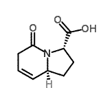 CAS#: 612819-91-7， (3S,8aS)-5-Oxo-1,2,3,5,6,8a-hexahydro-3-indolizinecarboxylic acid