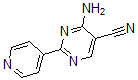 CAS 登录号：61310-40-5， 4-氨基-2-(4-吡啶基)-5-嘧啶甲腈