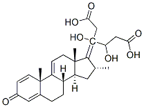 CAS#: 61339-39-7， 20,21-Dihydroxy-16alpha-Methylpregna-1,4,9(11),17(20)-Tetraen-3-One 20,21-Di(Acetate)