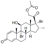 CAS#: 61339-40-0， 9,17-Dibromo-11beta,21-Dihydroxy-16alpha-Methylpregna-1,4-Diene-3,20-Dione 21-Acetate