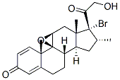 CAS#: 61339-43-3， 17-Bromo-9beta,11beta-Epoxy-21-Hydroxy-16alpha-Methylpregna-1,4-Diene-3,20-Dione