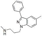 CAS 登录号：61365-76-2， 1-(3-(甲基氨基)-丙基)-5-甲基-3-苯基-1H-吲唑