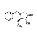 CAS#: 613672-55-2， (3R,4R)-2-Benzyl-3-ethyl-4-methyl-1,2-oxazolidin-5-one