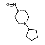 CAS#: 61379-66-6， 1-Cyclopentyl-4-Nitrosopiperazine