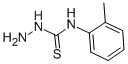 结构式 CAS# 614-10-8, 4-(2-甲基苯基)-3-硫代氨基甲酰肼