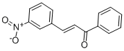 structure of CAS# 614-48-2, 3-Nitrochalcone;(E)-3-(3-Nitrophenyl)-1-Phenylprop-2-En-1-One;3-(3-Nitrophenyl)-1-Phenyl-Prop-2-En-1-One;(E)-3-(3-Nitrophenyl)-1-Phenyl-Prop-2-En-1-One