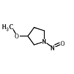CAS#: 61467-70-7， 3-Methoxy-1-Nitrosopyrrolidine
