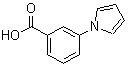 结构式 CAS# 61471-45-2, 3-(1H-吡咯-1-基)-苯甲酸