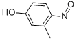 structure of CAS# 615-01-0, 4-Nitroso-m-Cresol;3-Methyl-4-Nitroso-Phenol;Nsc 21470;Nsc677513