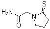 CAS#: 61516-78-7， 2-Thioxo-1-Pyrrolidineacetamide