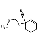 CAS#: 615265-44-6， 1-[(Methylsulfanyl)methoxy]-2-cyclohexene-1-carbonitrile