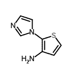 CAS#: 615535-07-4， 2-imidazol-1-ylthiophen-3-amine