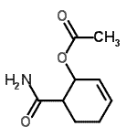 CAS#: 615568-61-1， 6-Carbamoyl-2-cyclohexen-1-yl acetate
