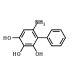 CAS#: 615572-37-7， 6-Amino-2,3,4-biphenyltriol