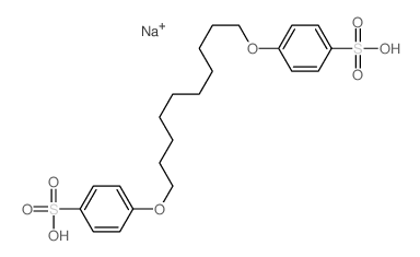 CAS#: 61575-12-0， 4-[10-(4-Sulfophenoxy)Decoxy]Benzenesulfonic Acid