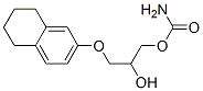 CAS 登录号：6159-12-2， 氨基甲酸 2-羟基-3-[(5,6,7,8-四氢萘-2-基)氧基]丙基酯
