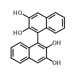 CAS#: 61601-94-3， 1,1'-Binaphthalene-2,2',3,3'-Tetrol