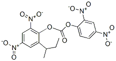 CAS 登录号：61614-62-8， (2-丁烷-2-基-4,6-二硝基-苯基)(2,4-二硝基苯基)碳酸酯