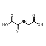CAS#: 616238-95-0， N-(Carboxycarbonothioyl)glycine