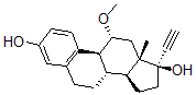 CAS#: 61665-15-4， (17R)-11alpha-Methoxy-19-Norpregna-1,3,5(10)-Trien-20-Yne-3,17-Diol