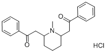 CAS#: 6168-88-3， cis-2,2'-(1-Methylpiperidine-2,6-Diyl)Bis[1-Phenylethan-1-One] Hydrochloride