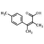 CAS#: 61712-26-3， (2Z)-2-Methyl-3-(4-Methylphenyl)-2-Butenoic Acid