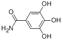 结构式 CAS# 618-73-5, 3,4,5-三羟基苯甲酰胺