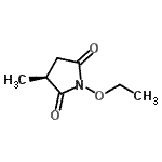 CAS 登录号：618109-36-7， (3S)-1-乙氧基-3-甲基-2,5-吡咯烷二酮
