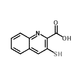 CAS#: 61830-01-1， 3-Sulfanyl-2-Quinolinecarboxylic Acid