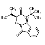 CAS#: 618447-44-2， 2-Methyl-2-propanyl (2S)-2-[(1,3-dioxo-1,3-dihydro-2H-isoindol-2-yl)oxy]-3-methylbutanoate