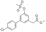 CAS#: 61888-73-1， 4'-Chloro-5-Methylsulfonyloxy-3-Biphenylacetic Acid, Methyl Ester