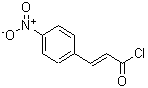 结构式 CAS# 61921-33-3, (2E)-3-(4-硝基苯基)丙烯酰氯