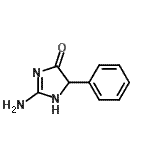 CAS 登录号：619330-78-8， 2-氨基-5-苯基-1,5-二氢-4H-咪唑-4-酮