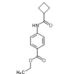 CAS#: 620103-23-3， Ethyl 4-[(cyclobutylcarbonyl)amino]benzoate
