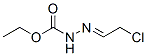 结构式 CAS# 62105-88-8, (2-氯乙亚基)肼基甲酸乙酯