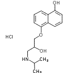 CAS#: 62117-35-5， 5-[2-Hydroxy-3-(Isopropylamino)Propoxy]Naphthalen-1-Ol Hydrochloride