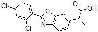CAS#: 62143-78-6， 2-(2,4-Dichlorophenyl)-alpha-Methyl-6-Benzoxazoleacetic Acid