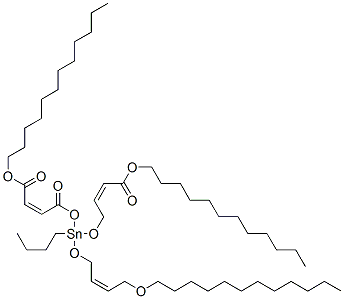 CAS#: 62149-82-0， Dodecyl (Z,Z,Z)-6-Butyl-6-[[4-(Dodecyloxy)-1,4-Dioxobut-2-Enyl]Oxy]-5,7,12-Trioxa-6-Stannatetracosa-2,9-Dienoate