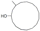 CAS 登录号：62151-56-8， 3-甲基环十五烷-1-醇