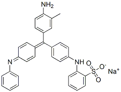结构式 CAS# 62152-67-4, 碱性蓝 4B