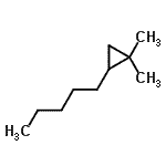 CAS#: 62167-97-9， 1,1-Dimethyl-2-Pentylcyclopropane