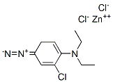 CAS 登录号：6217-19-2， 4-重氮基-N,N-二乙基苯胺氯化物氯化锌盐
