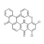 CAS#: 6219-99-4， 9,11-Dichloro-12-Phenoxynaphtho[2,3-c]Acridine-5,8,14(13H)-Trione