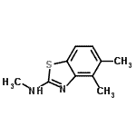 CAS#: 62194-31-4， N,4,5-Trimethyl-1,3-Benzothiazol-2-Amine