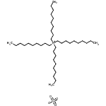 CAS 登录号：62207-11-8， N,N,N-三(癸基)-1-癸烷铵高氯酸盐