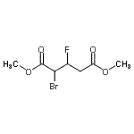 CAS#: 62216-38-0， Dimethyl 2-Bromo-3-Fluoropentanedioate