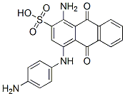 CAS#: 6222-65-7， 1-Amino-4-(4-Aminoanilino)-9,10-Dihydro-9,10-Dioxoanthracene-2-Sulphonic Acid