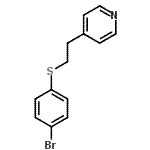 CAS#: 62237-50-7， 4-{2-[(4-Bromophenyl)Sulfanyl]Ethyl}Pyridine