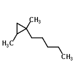 CAS#: 62238-04-4， 1,2-Dimethyl-1-Pentylcyclopropane